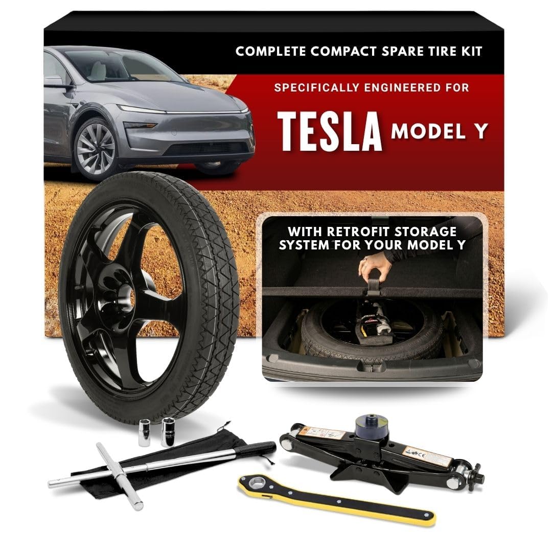 Modern Spare - Fits 2020-2026 Tesla Model Y with Sub-trunk Storage Assembly
