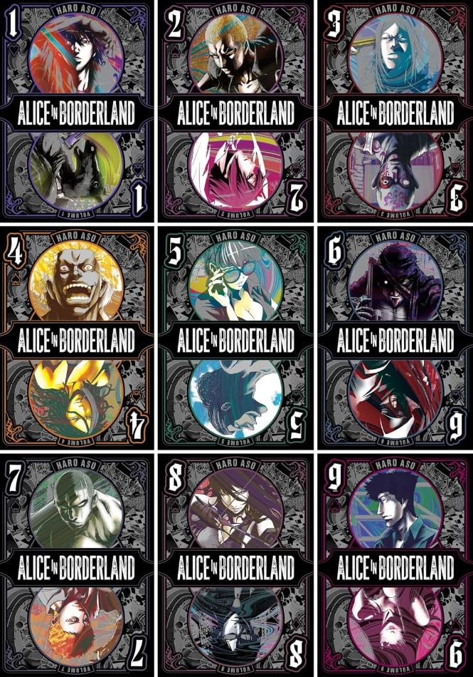Alice in Borderland Manga Series, Complete Collection Volumes 19