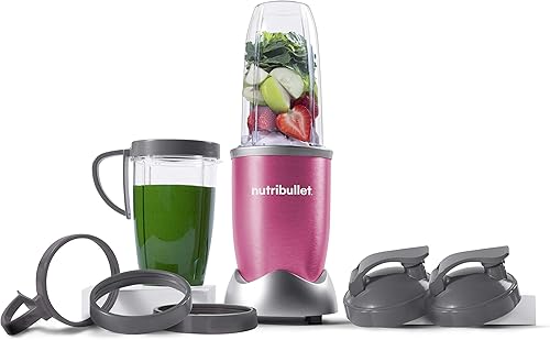 Nutribullet Licuadora RNB9-0401AK Pro 900W Rosa - Certificado Reacondicionado