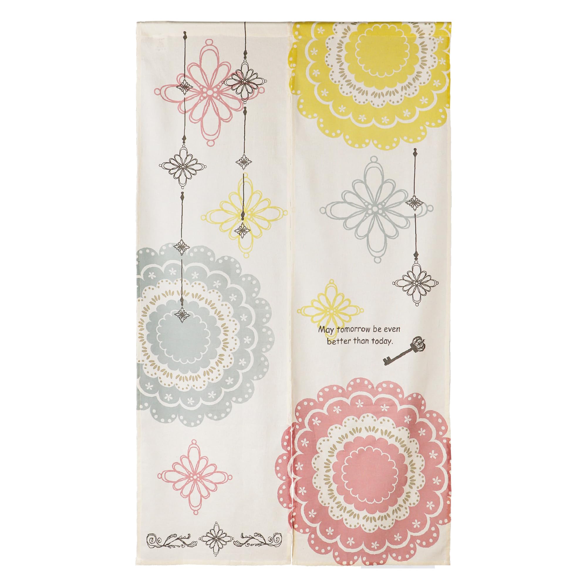 Crochet Noren Doorway Curtain, Relaxing Pattern