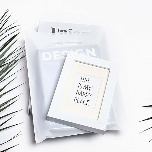 Miniatura 140 de 100 bolsas de 1.5 mil de grosor, 9 x 12 pulgadas, bolsas de agradecimiento con asas extragruesas perfectas para mercancía, pequeñas empresas y venta