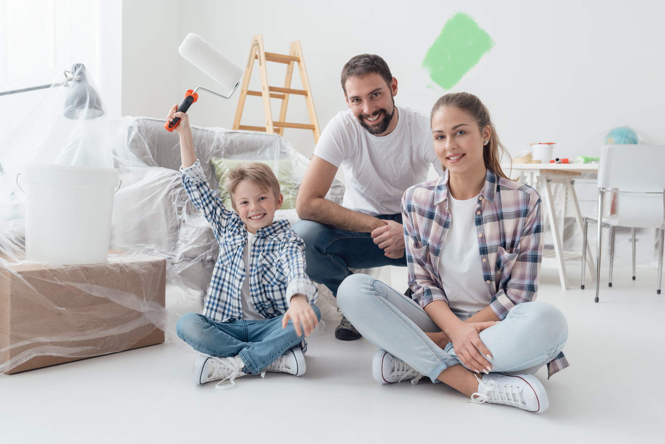 Tecno Prodist TECPINT SUPER by 11 Kg (BIANCO) Idropittura per Interni ed Esterni – Pittura ad acqua di ottima copertura e bianchezza – Idropittura Lavabile - Facile Applicazione