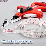 MAXPOWER Open Reel Fiberglass Tape Measure, 100-Feet (30 Meters) by 1/2-Inch, Inch/Metric Scale - Heavy Duty Tape for Runway and Engineer Survey