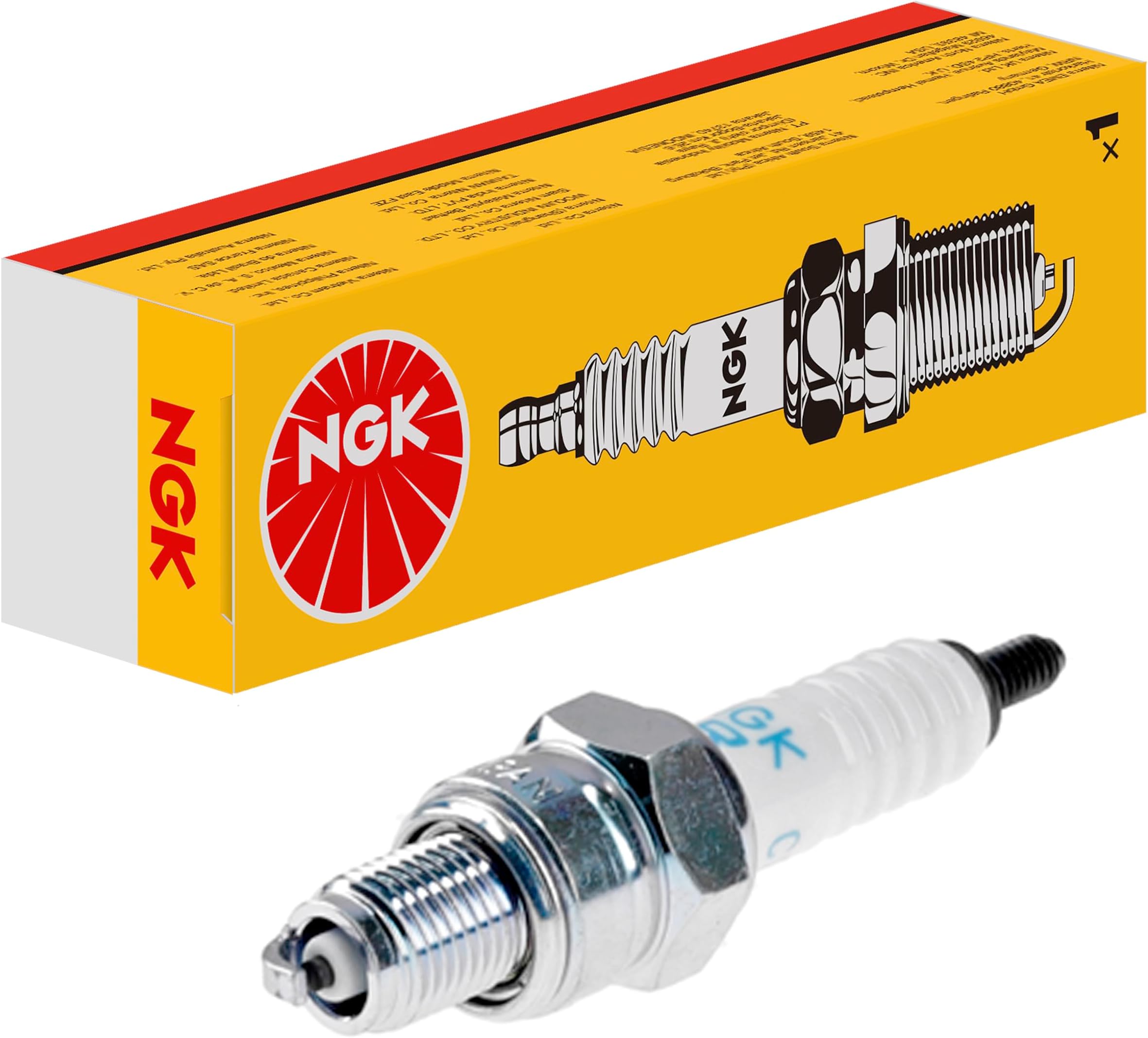 NGK Spark Plug General Plug (Screw Type/No Terminal) Copper 1 Piece CR6HSA (2983)