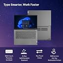 Lenovo V14 G4 Thin & Lite Intel I3 13th (1315U) FHD 14 inch Laptop/ 16 LPDDR4 RAM/ 512GB Nvme SSD/Window 11/ MS-Office/Iron Grey/1.4kg/ 1 Year Onsite Brand Warranty gallery image