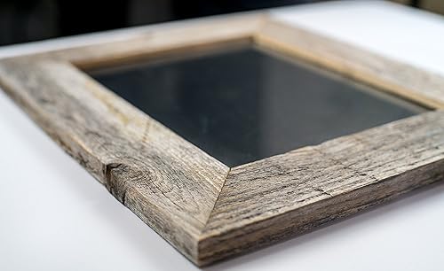 Miniatura 3 de MyBarnWoodFrames - Marco de fotos rústico de madera de granero recuperada de 16 x 20 pulgadas (ancho del marco de 1.5 pulgadas)
