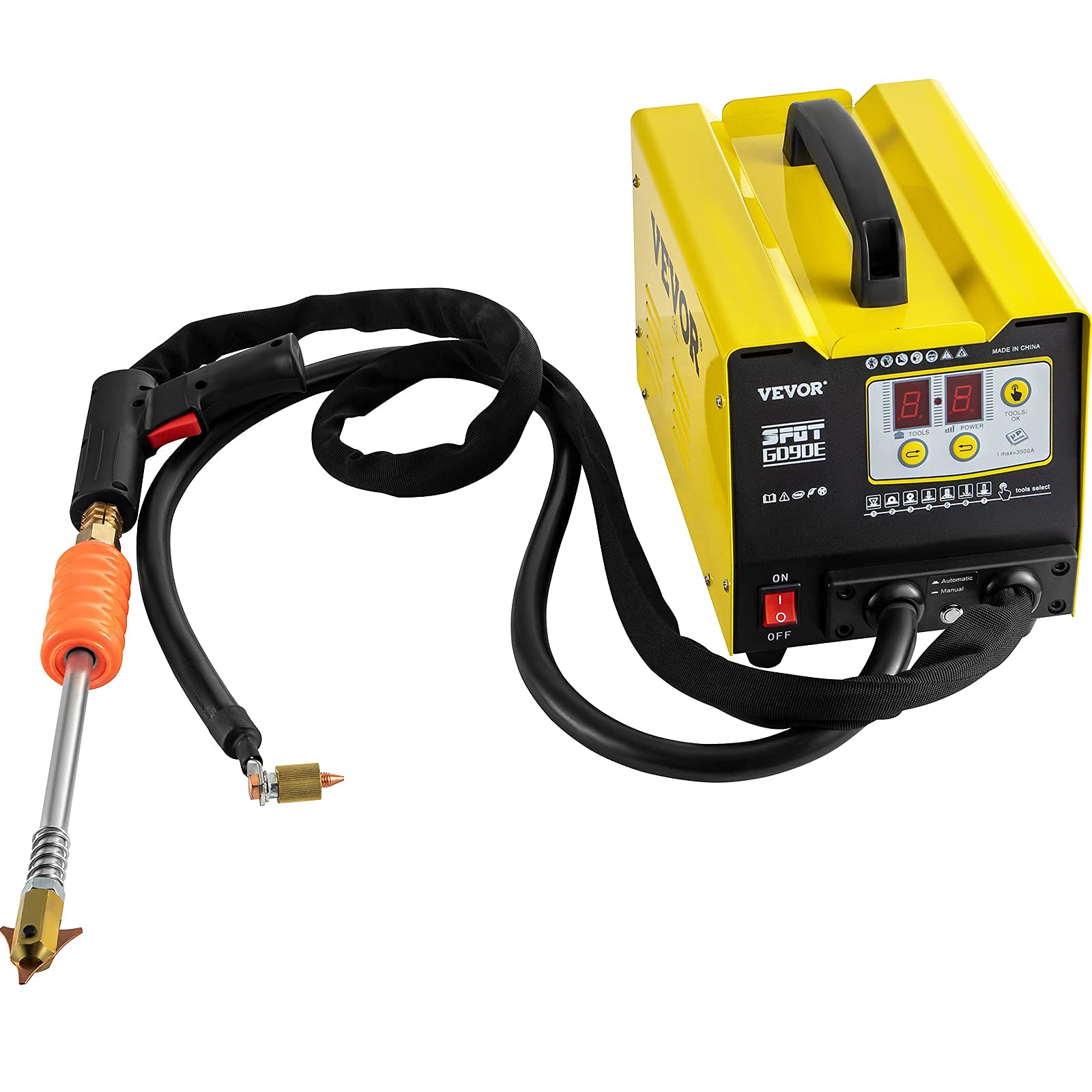 VEVOR Dent Puller Machine, 3KW Spot Dent Puller, G90E Dent Puller