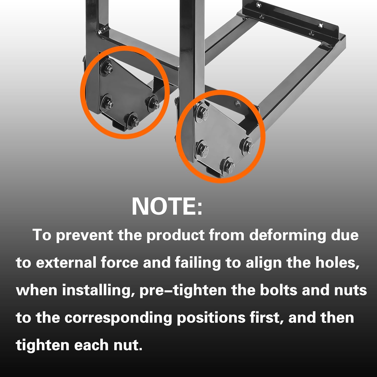 10L0L Universal Golf Cart Rear Safety Grab Bar w/Triangle Reflector Fit for Yamaha Club Car EZGO (2+2) /(4+2) Passenger Golf Cart Manual Hardware Included