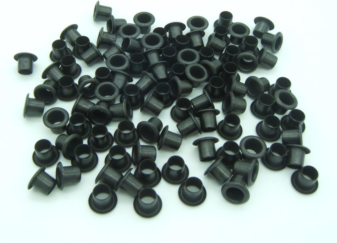 Mil-Spec Kydex Eyelets GS 8-8, Brass Black Oxide 1/4" DIY Gun Holster Knife Sheath Grommets