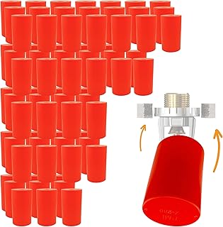 Fire Sprinkler Head Paint Cover - Head Protector, Head Covers for Painting, Protection Covers for Ceiling Pop Out, Head Guard and Head Paint Protection for Covering Recessed Sprinkler Heads - 72 PK