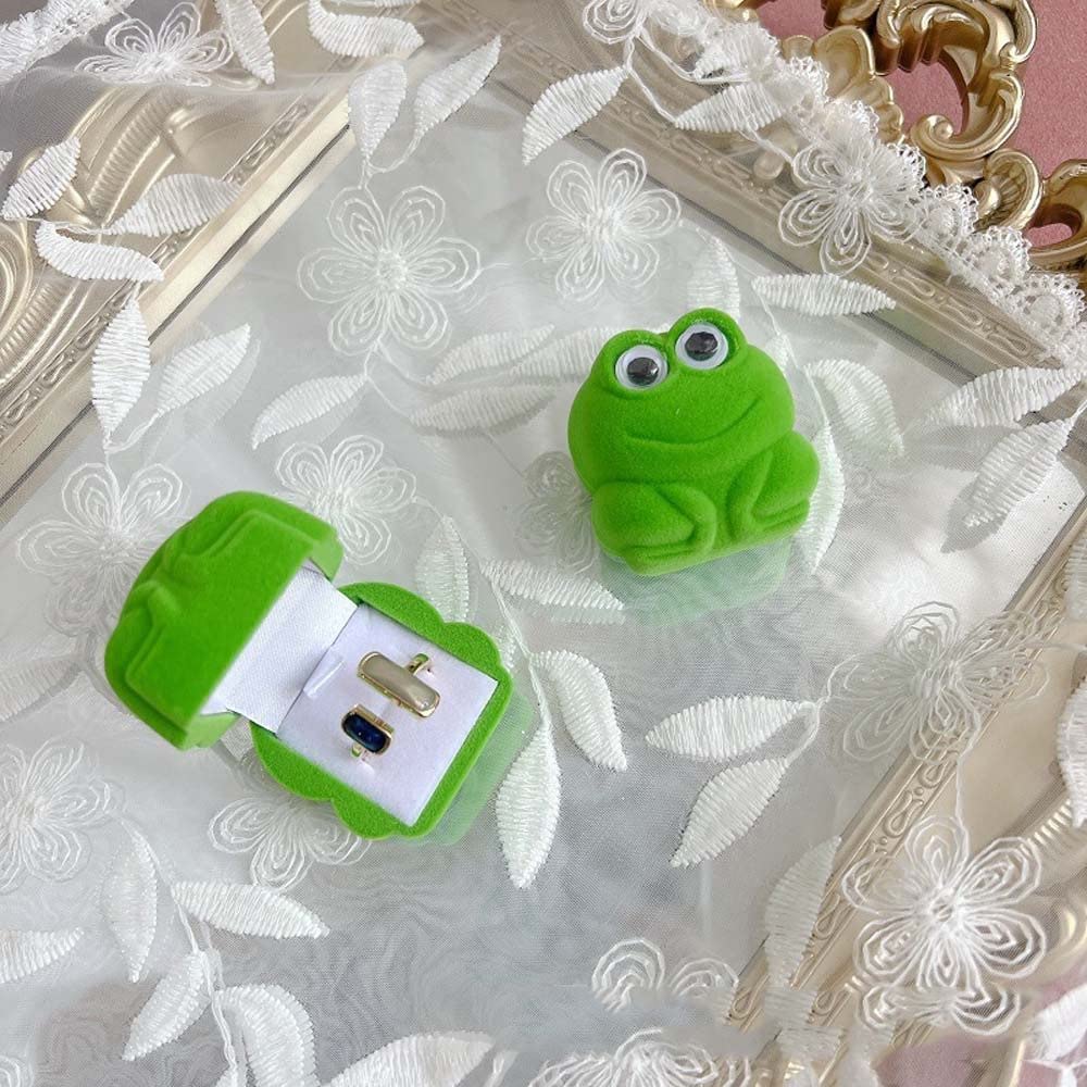 Yeomju Lot De 2 Bagues Grenouille Pour Femme - Réglables