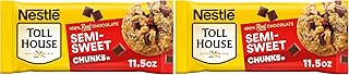 Nestle Toll House Semi Sweet Chocolate Chunks, 11.5 Oz (Pack of 2)