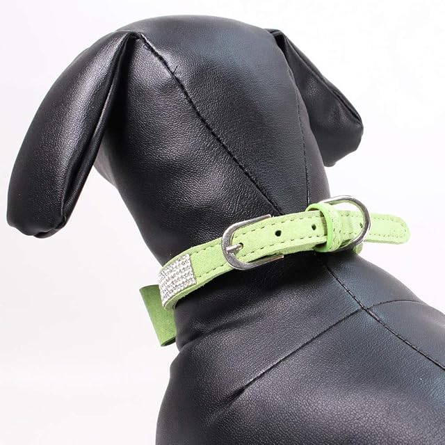 Foto 5 de 7 de ETOPARS Collar de Perro de Diamantes de Imitación, Lindo Collar de Perro Deslumbrante