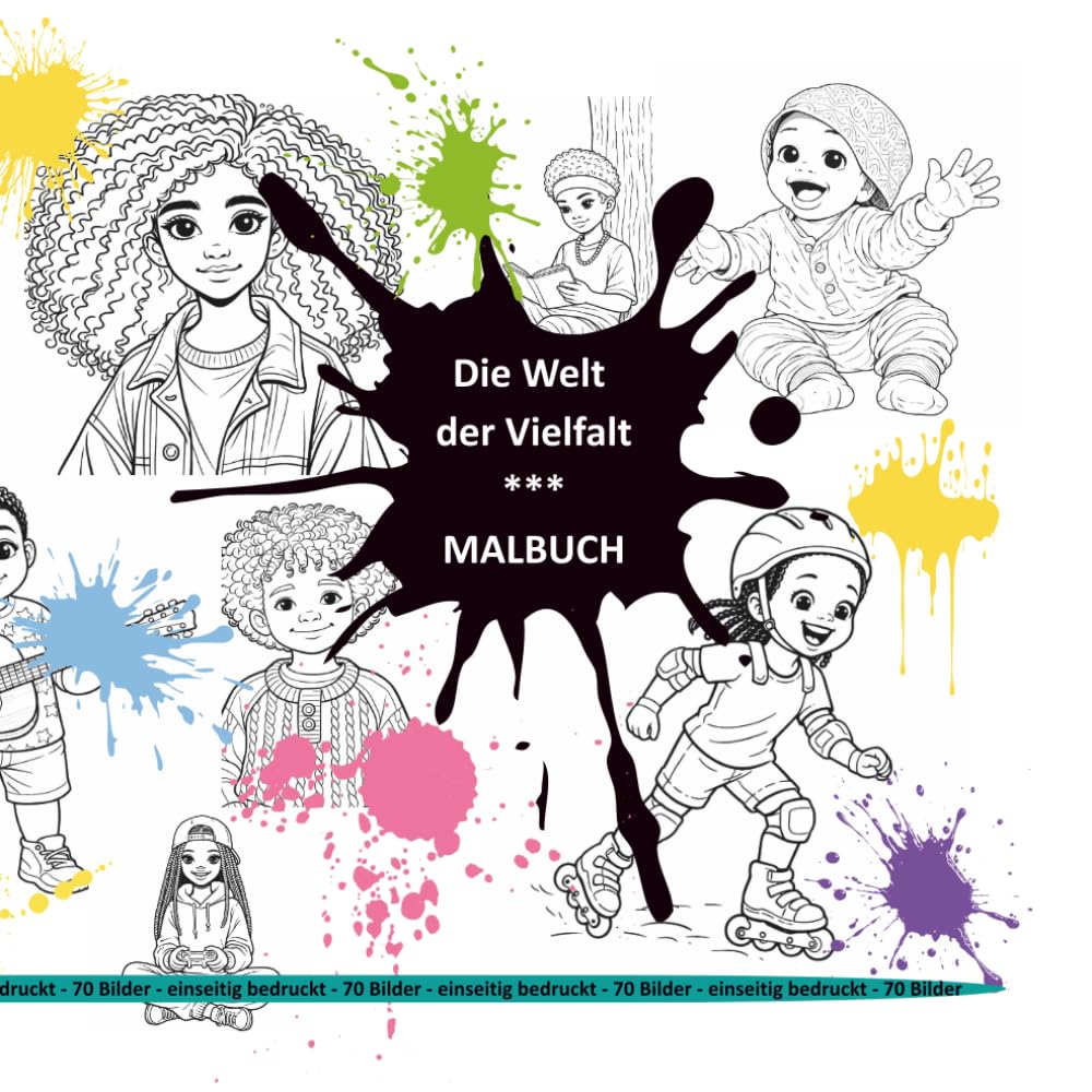 Die Welt der Vielfalt: MALBUCH