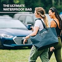 Vista 7 de Bolsa tote ultrarresistente RTIC, impermeable para playa, piscina, toalla, compras, de gran capacidad, resistente a perforaciones, grande