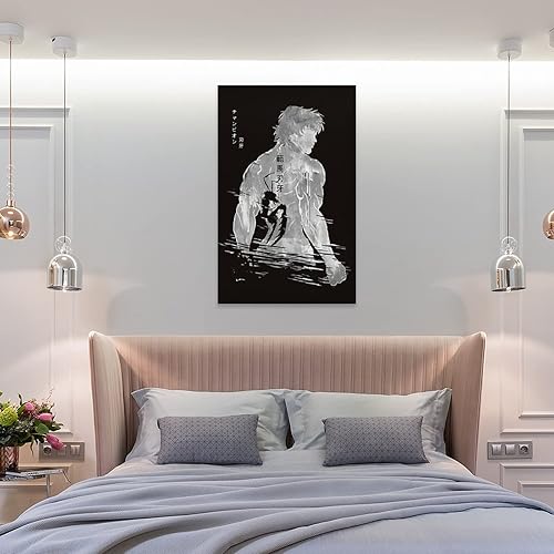 Miniatura 8 de Póster de anime Baki The Grappler Anime Baki The Grappler para habitación de niños, impresiones artísticas en lienzo para decoración de pared,