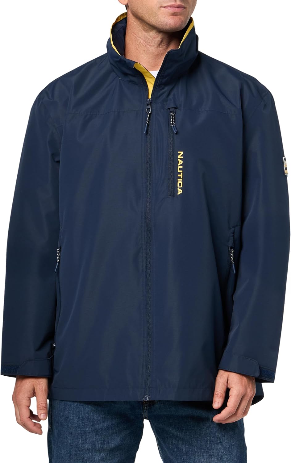 Nautica Men's Lightweight Sailing Jacket – Waterproof & Windproof, Breathable - Image 6