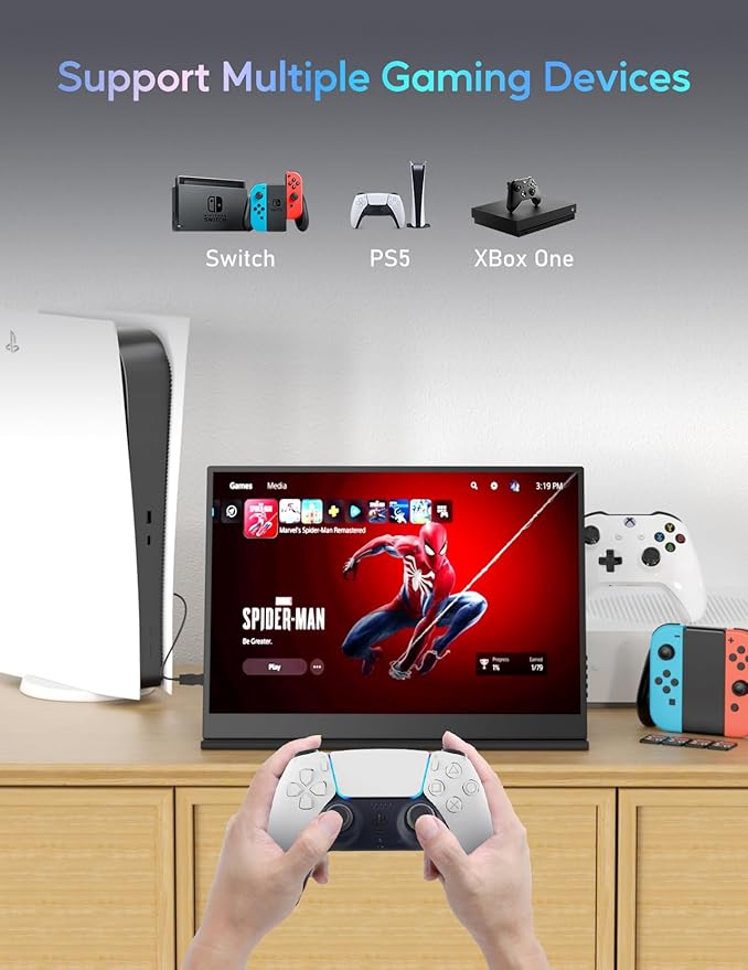 Monitor Portátil 14 Pulgadas 2K IPS HDR para Laptop miniatura 7