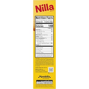 NILLA Wafers Cookies, Vanilla Wafers, 12 - 11 oz boxes