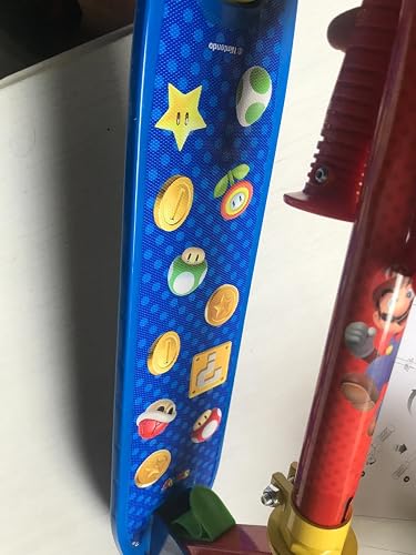 Smoby - Super Mario - Patinette 3 Roues - Guidon Réglable sur 2 Positions - Roues Silencieuses - A Partir de 3 Ans - Poids Maximum 20 Kgs