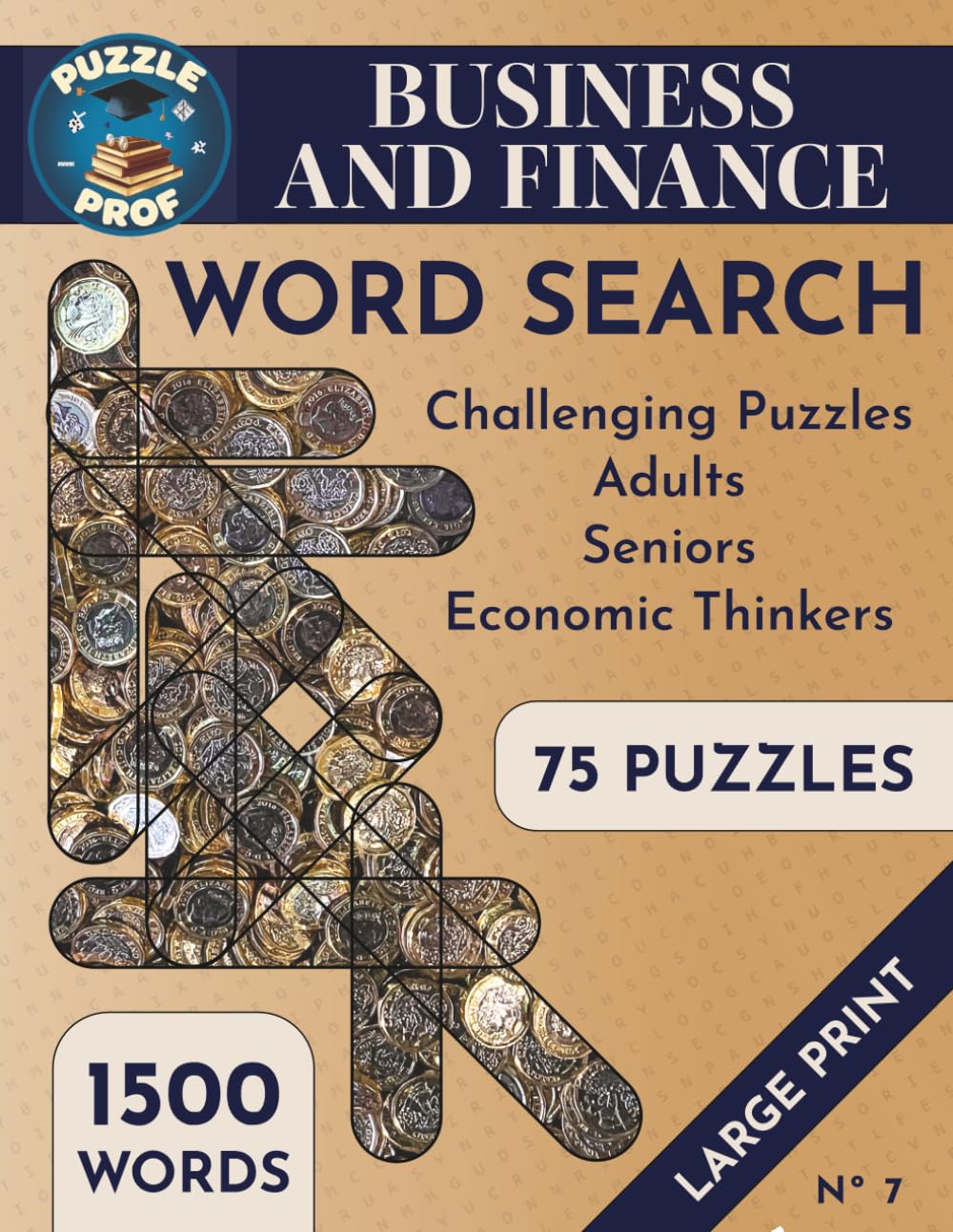 Puzzle Prof’s Business and Finance Word Search Puzzle Book for Adults and Seniors: A Collection of Challenging Large Print Word Search Puzzles with a ... Theme (Puzzle Prof Word Search Collection)