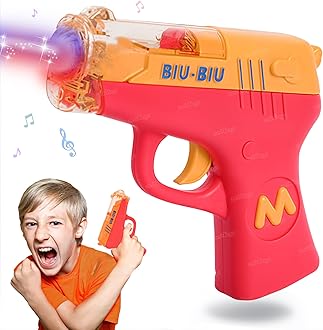 Zest 4 Toyz Electric Toy Gun for Kids with Dazzling Lights and Sound Effects Fun Exciting Play Musical Toy Gun for Boys and Girls - Assorted Colour