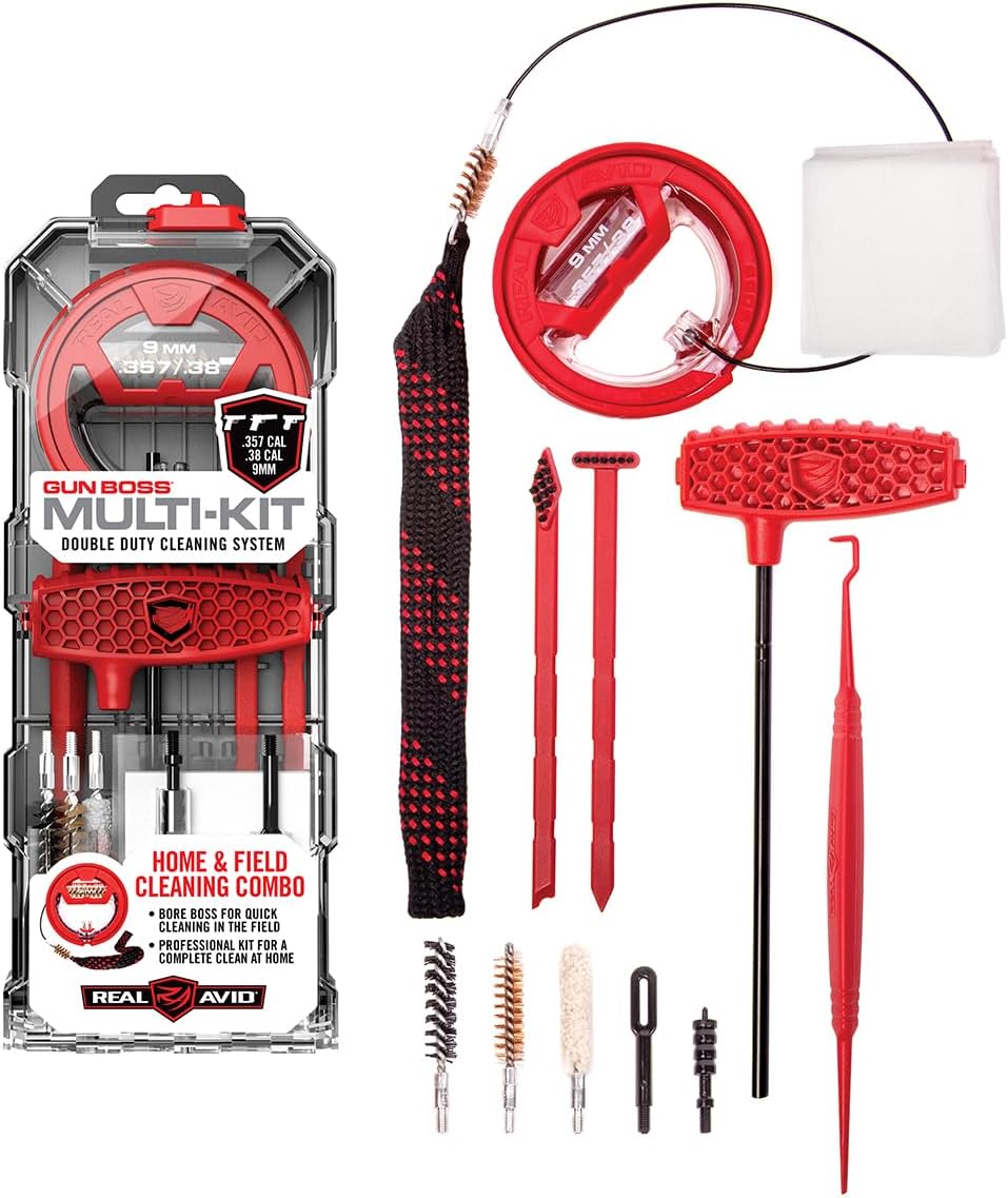 Real Avid 9mm Gun Cleaning Kit for 9mm .357