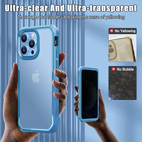 Miniatura 5 de Funda de privacidad compatible con iPhone 14iPhone 13, funda de cuerpo completo antiespías, cubierta frontal y trasera de vidrio templado, cubierta