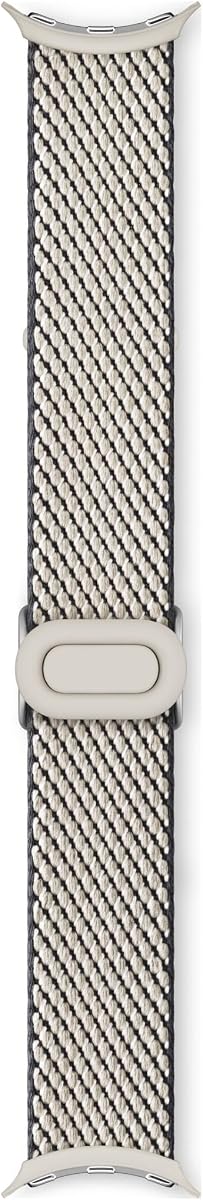 Google Pixel Watch Woven Band - Only Compatible with The 45mm Pixel Watch 3 - Porcelain