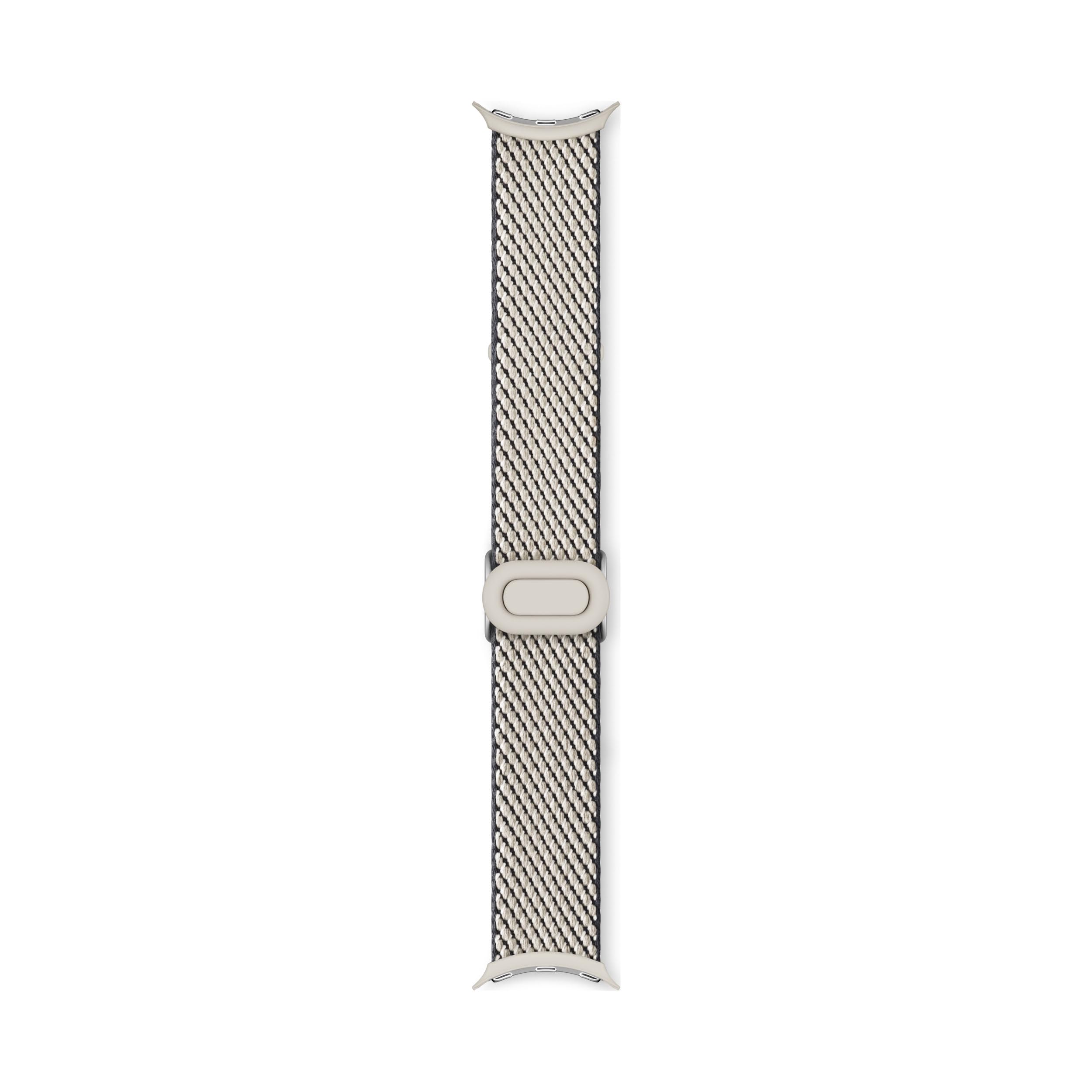 Google Pixel Watch 3 45 Mm Woven Band - Porcelain, White