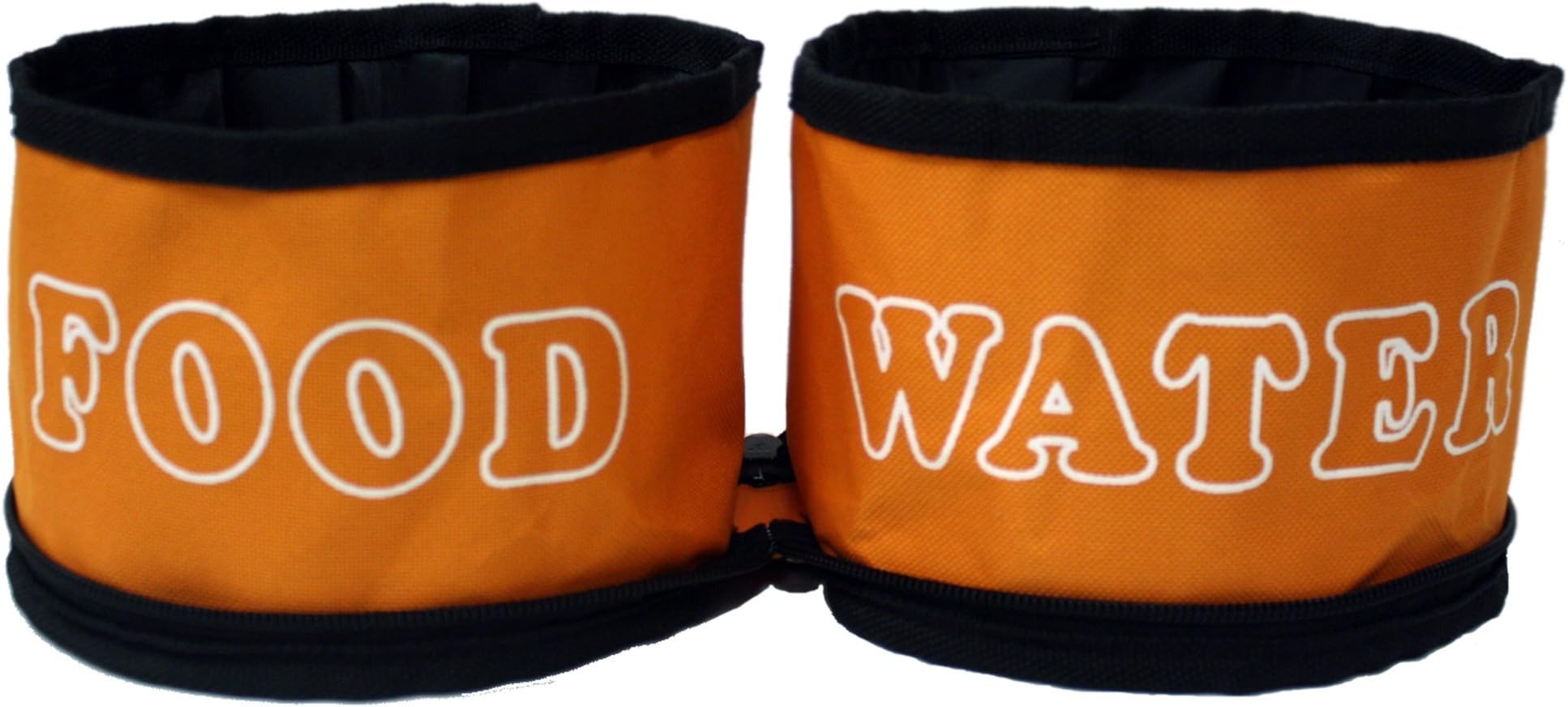 Dual Travel Dog Bowls by GoPets Collapsible Folding Pet Food & Water Bowl For Feeding Dogs & Cats When Traveling On The Go With Satisfaction Guarantee