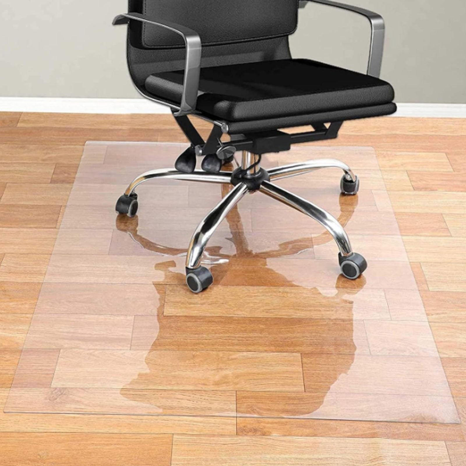 MObyat Office Chair Mat for Carpet Hardwood Floor Clear Floor Protector Mat Multipurpose Scratch Resistant Rectangle Chair Pad