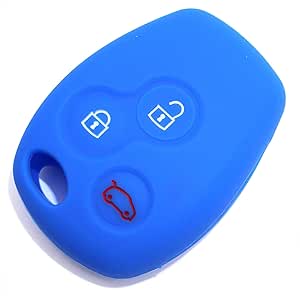 Schlüssel Hülle AA für 3 Tasten Auto Schlüssel Silikon Cover - Finest