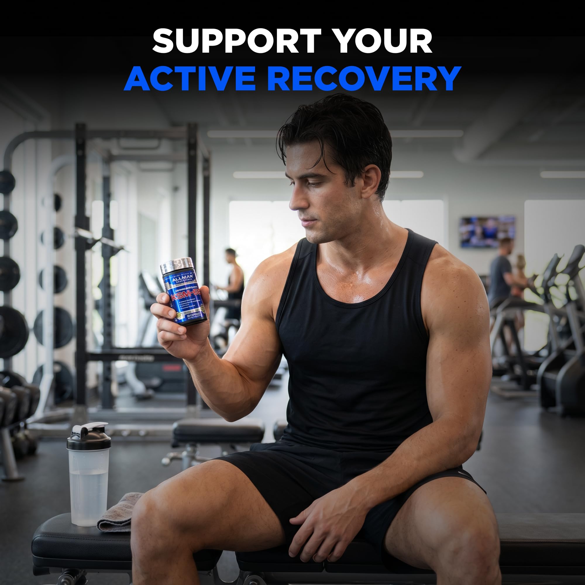 ALLMAX Ashwagandha KSM-66 Capsules, 60 Count, 30 Servings — Amazon image 5