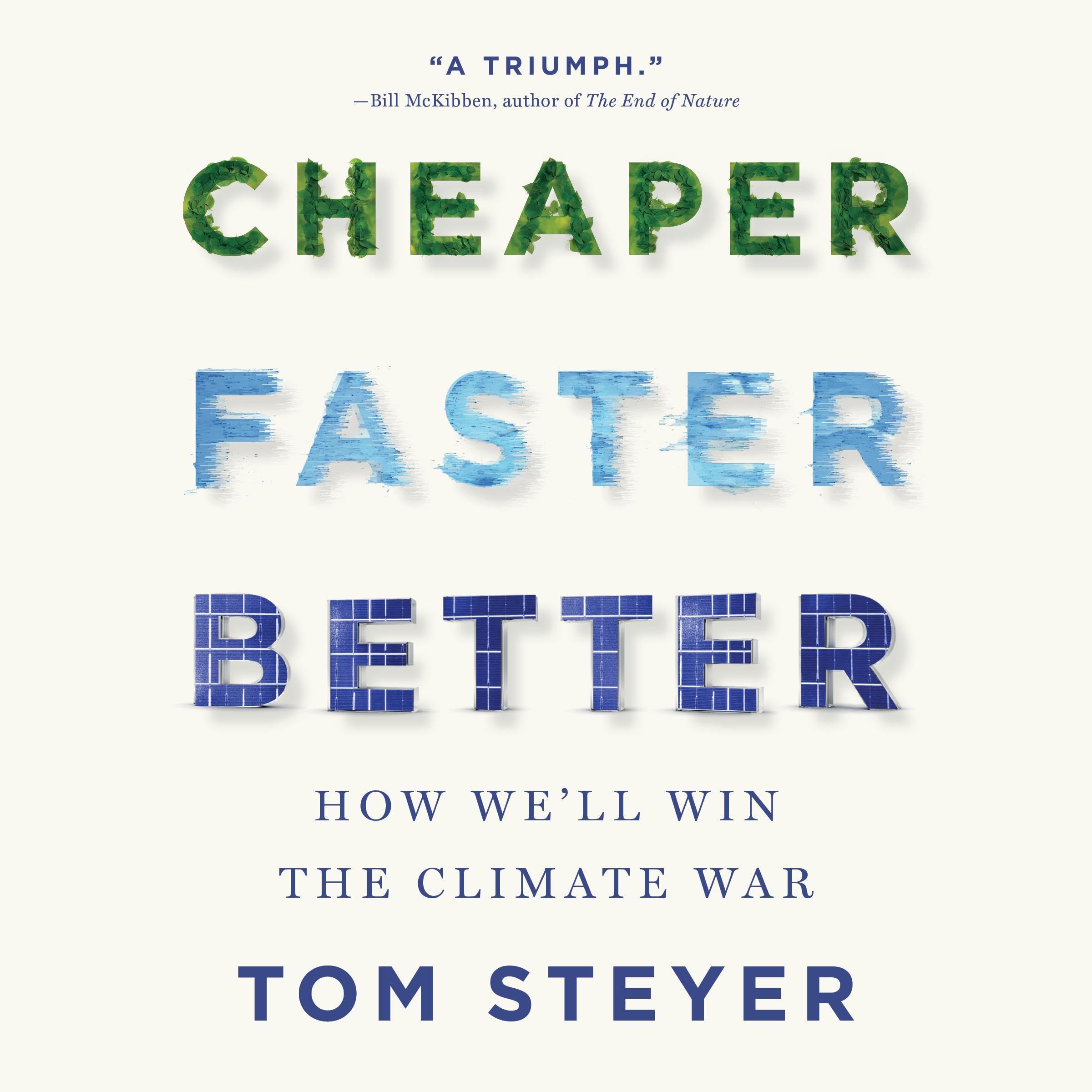 Cover art for Cheaper, Faster, Better