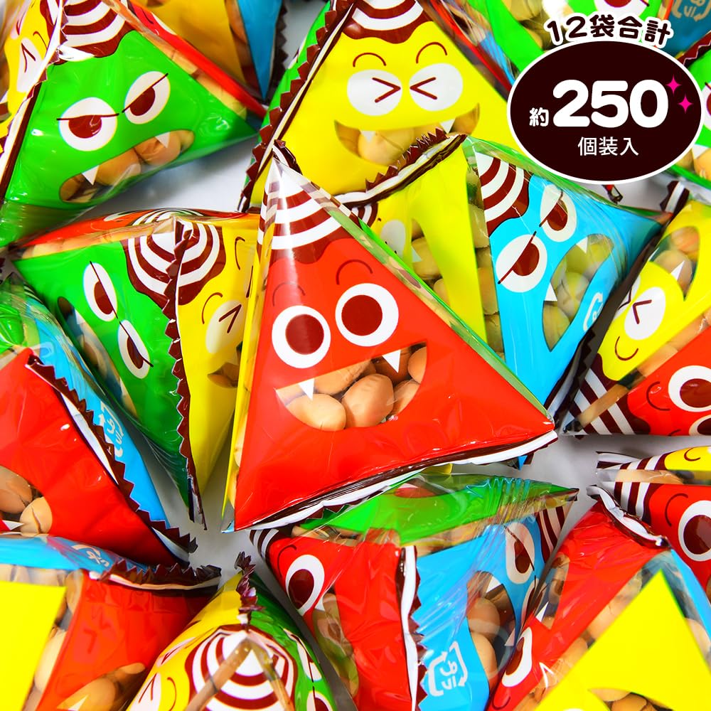 Amazon | アッシュ 大 鬼ぱっくん 節分 お菓子 豆 北海道産大豆 テトラ