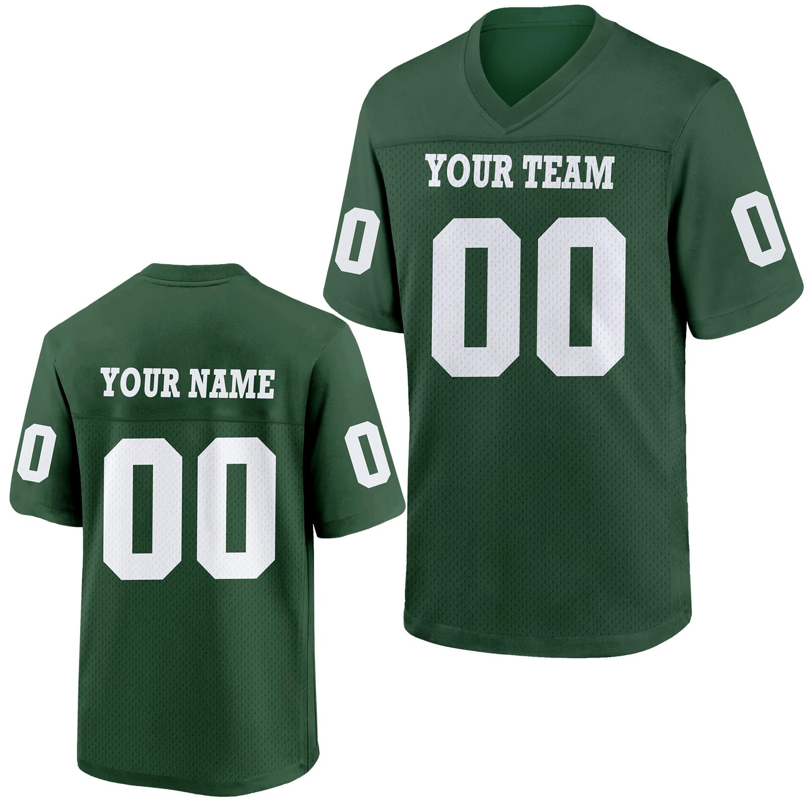 Custom Football Jersey Personalized Football Shirt for Men Women Youth Kids Customized Name & Team Number Uniform Fans Gifts