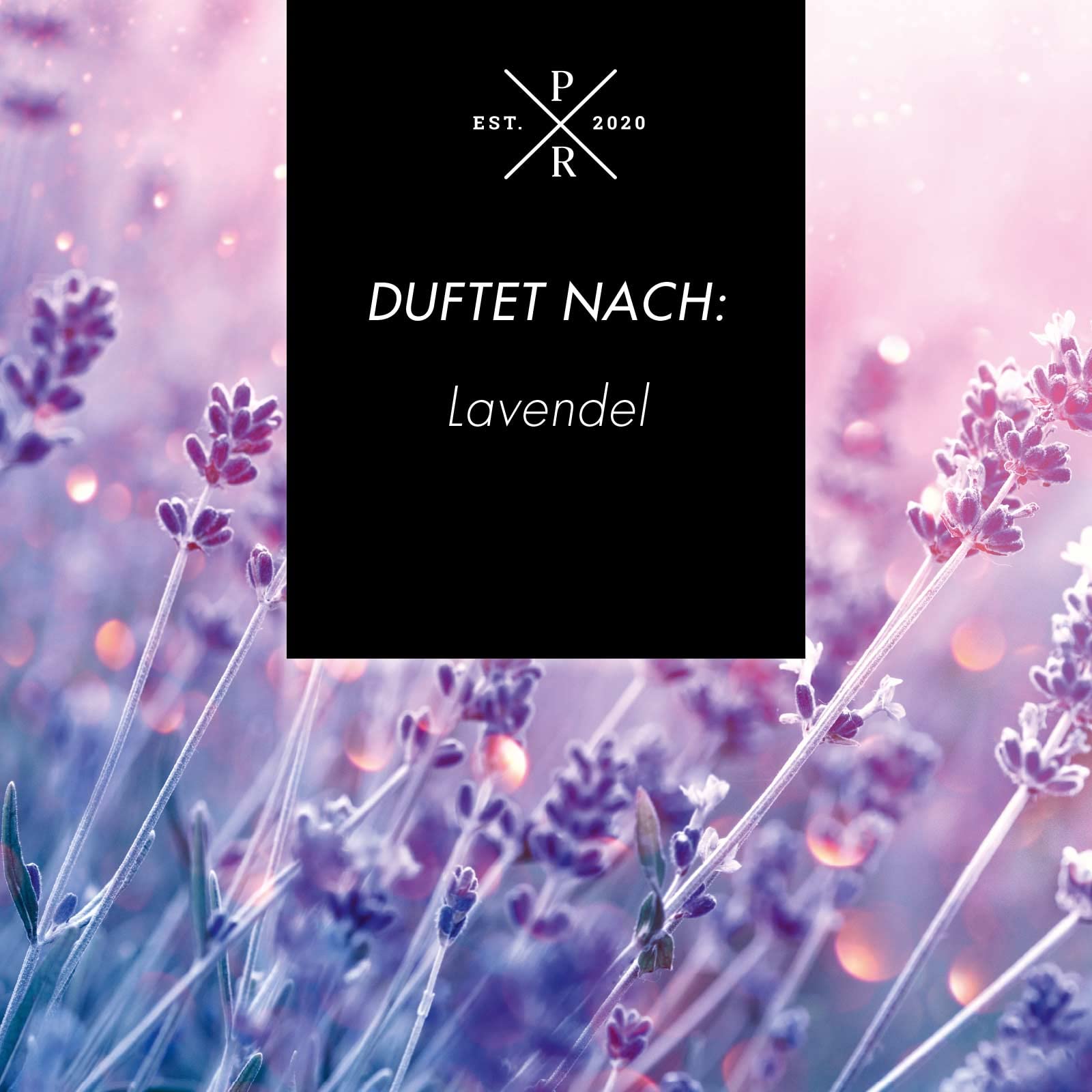 Purple River Vela perfumada grande de cera de soja en cristal con tapa, lavanda pura (623 g), fragancia de lavanda fresca para tu hogar, vela perfumada con largo tiempo de combustión de hasta 140