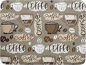 قاعدة أكواب لتجفيف الأطباق من واندا ستور ⚜️ سجاد مبتكر بتقنية تجفيف فعالة، سجادتين بسطح قماش، متعدد الألوان