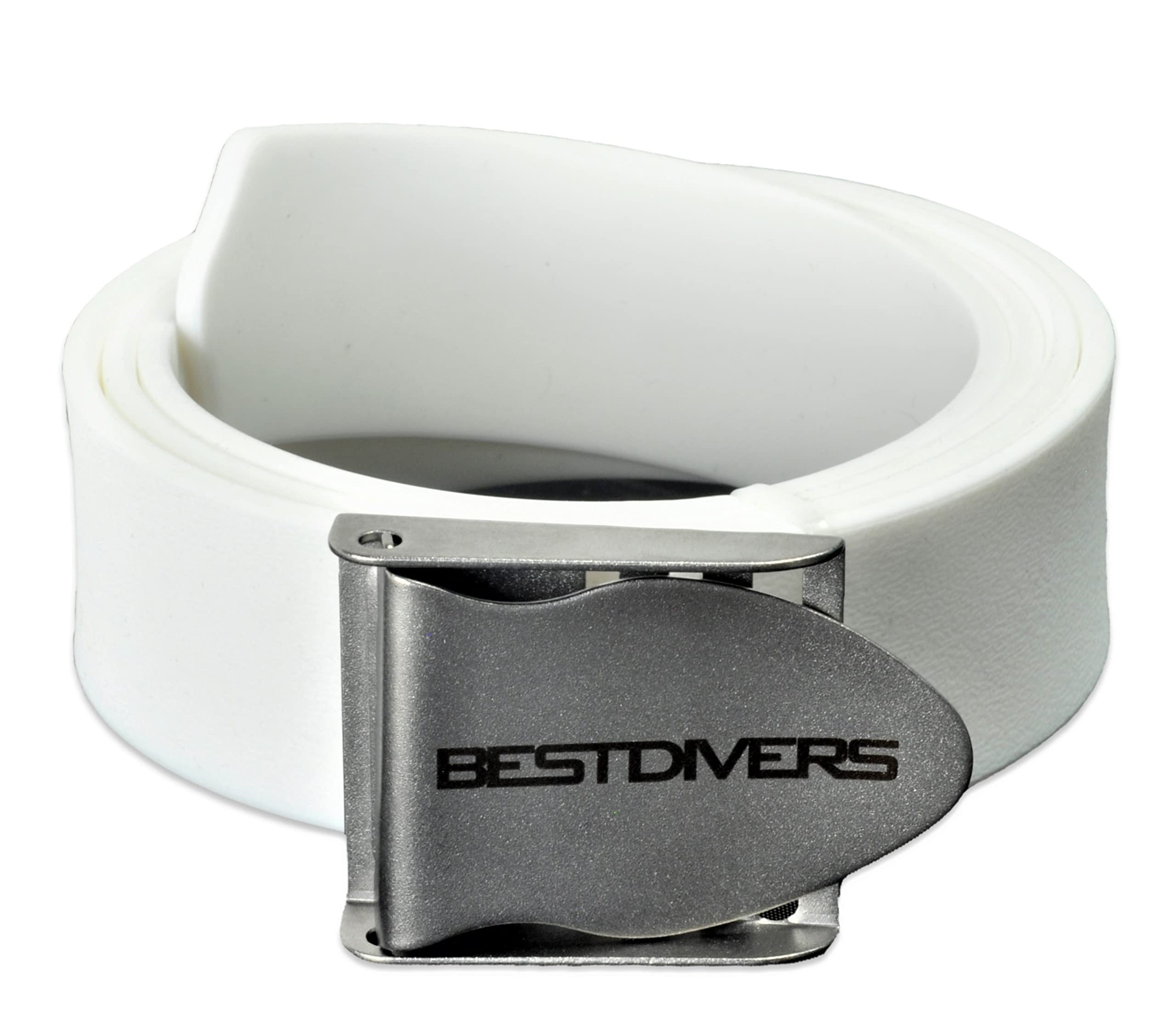 Best divers White, Rubber Belt