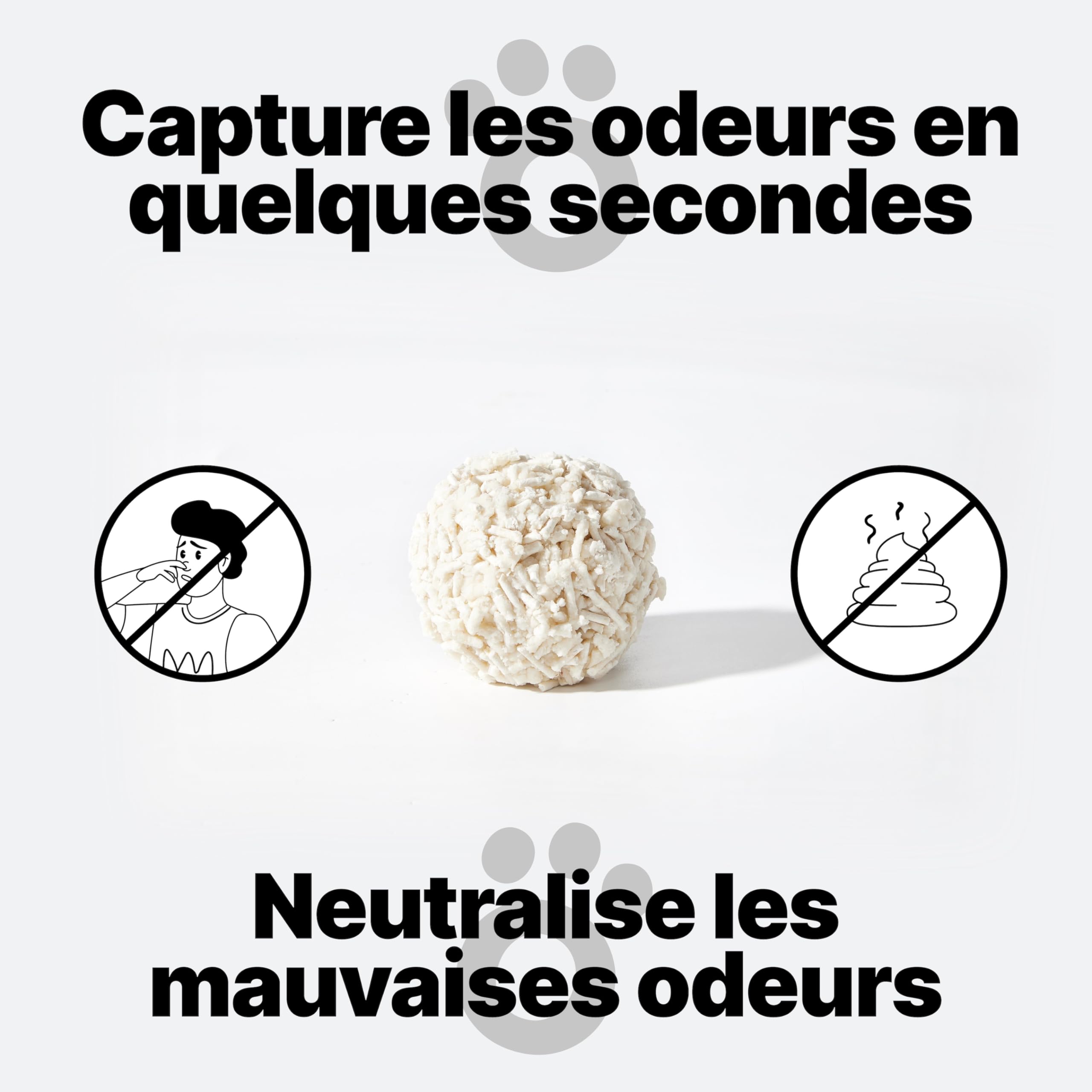 Litière pour Chat au Tofu 10,8 kg - Agglomérante Végétale aux Fibres de Pois, 99% sans Poussière, Contrôle Optimal des Odeurs, Jetable dans Les Toilettes, sans Parfum