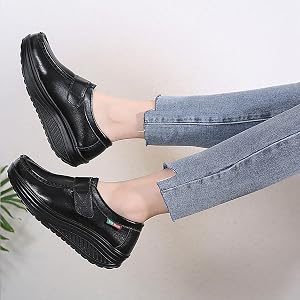 Scarpe sportive morbide con suola spessa casual e comode