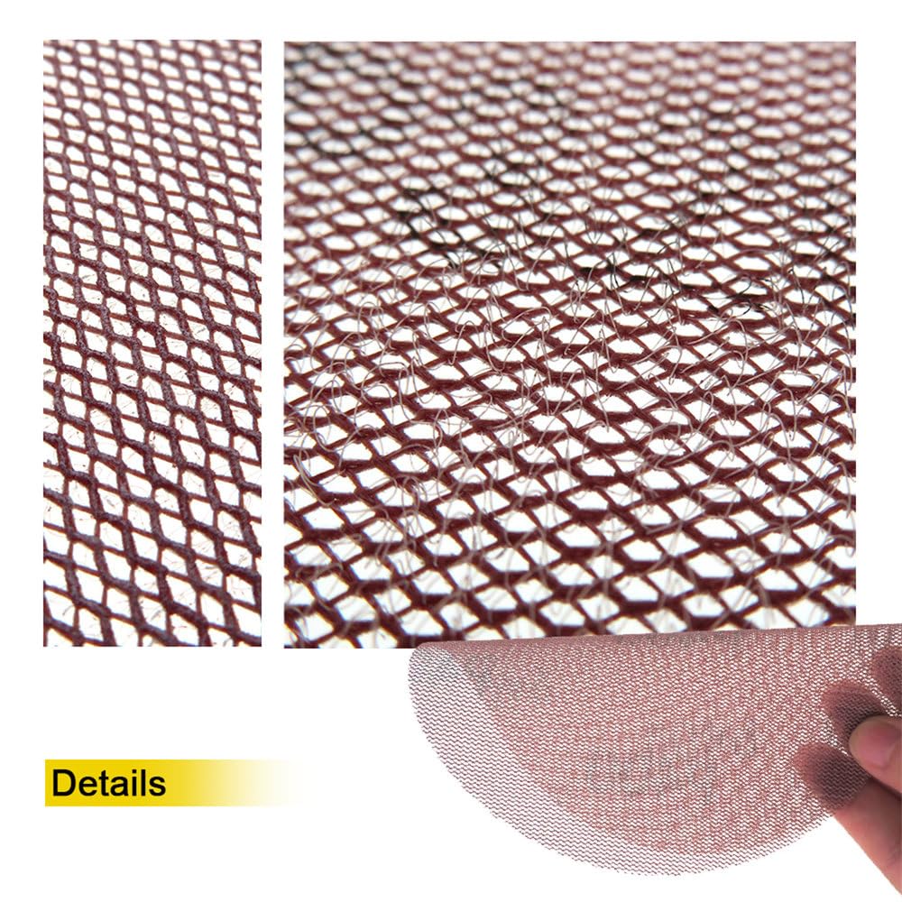 Dischi abrasivi abrasivi Senza Polvere da 7 Pollici e 180 mm, Carta vetrata Anti-bloccaggio con Gancio e Passante, Grana 80-320, 15 Pezzi, 180