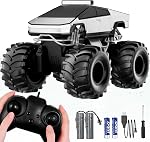 Voiture de télécommande, 1:18 Amphibious RC Voitures, 4WD Tout le terrain hors route, 2.4GHz Cyber Camion étanche, 360° Jouets Monster Truck Rotatable pour les garçons Cadeaux d'anniversaire de Noël Âge 6 7 8 9 10-13 ans et plus