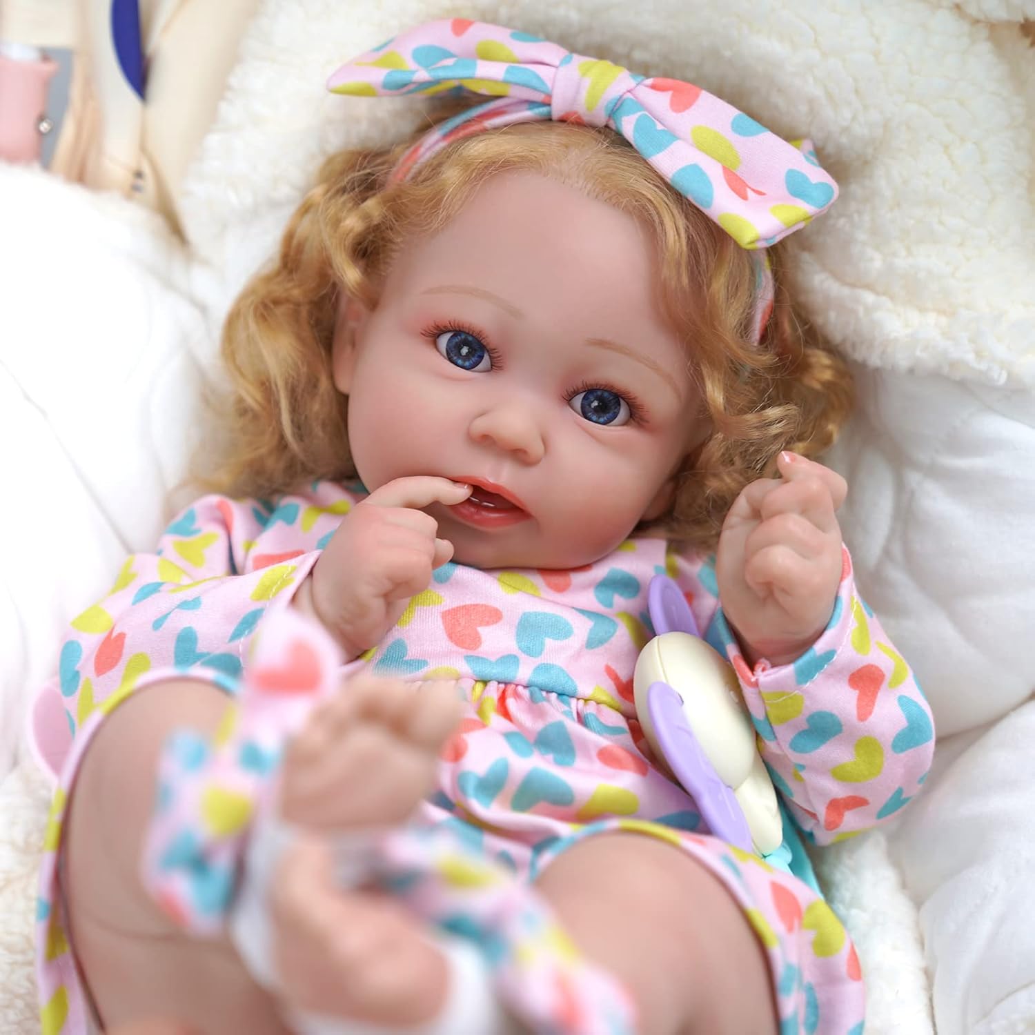 BABESIDE Lifelike Reborn Baby Dolls 18'' Realistic Baby