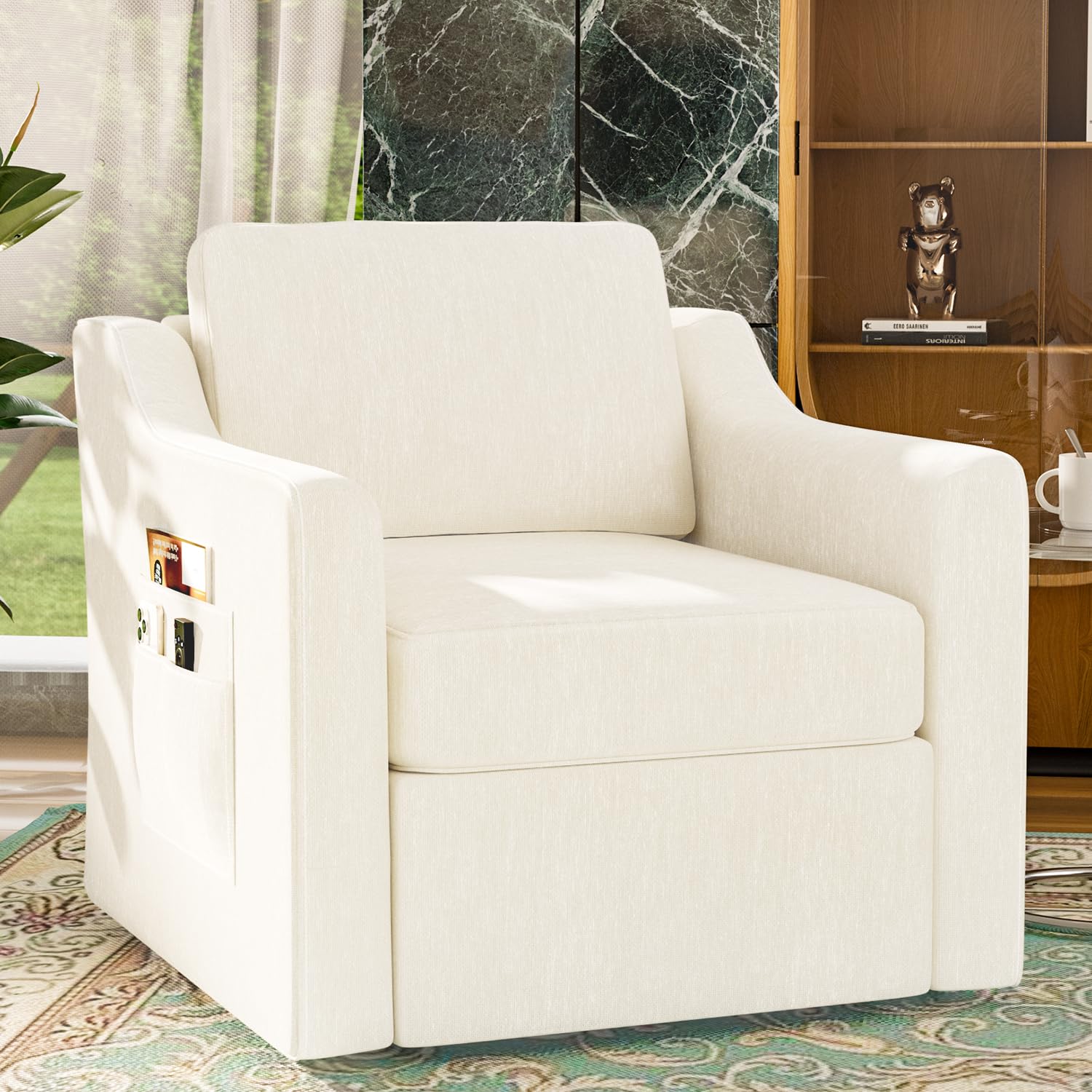 LegacyAmerhome 360° Swivel Accent Chair