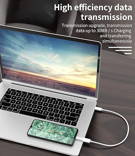 Miniatura 10 de zoyuzan Paquete de 3, adaptador micro USB a Lightning, adaptador Lightning macho a microusb hembra para iPhone 5s 6 6s 7 8 Plus se2 x xr xs 12 11