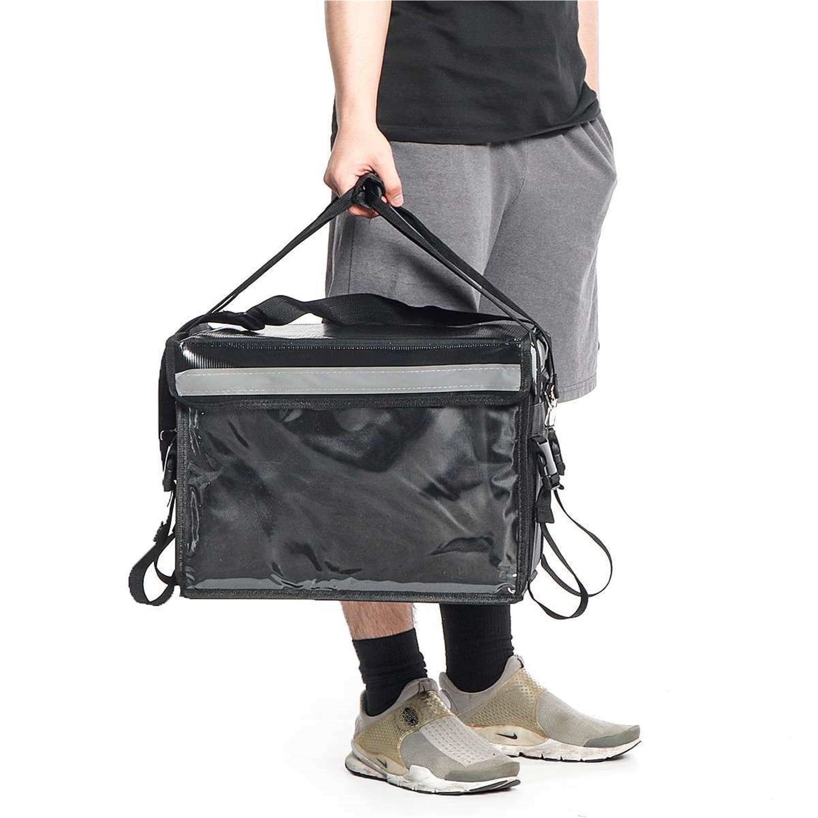 Mochila Delivery，Bolsa Para Llevar Pizzas 3 2L / 48L / 62L Extra Gran Bolsa de refrigerador Coche Paquete de hielo Aislado Almuerzo térmico Pizza Bolsa de Pizza Fresca Combinado Envase Frigorífico Bol