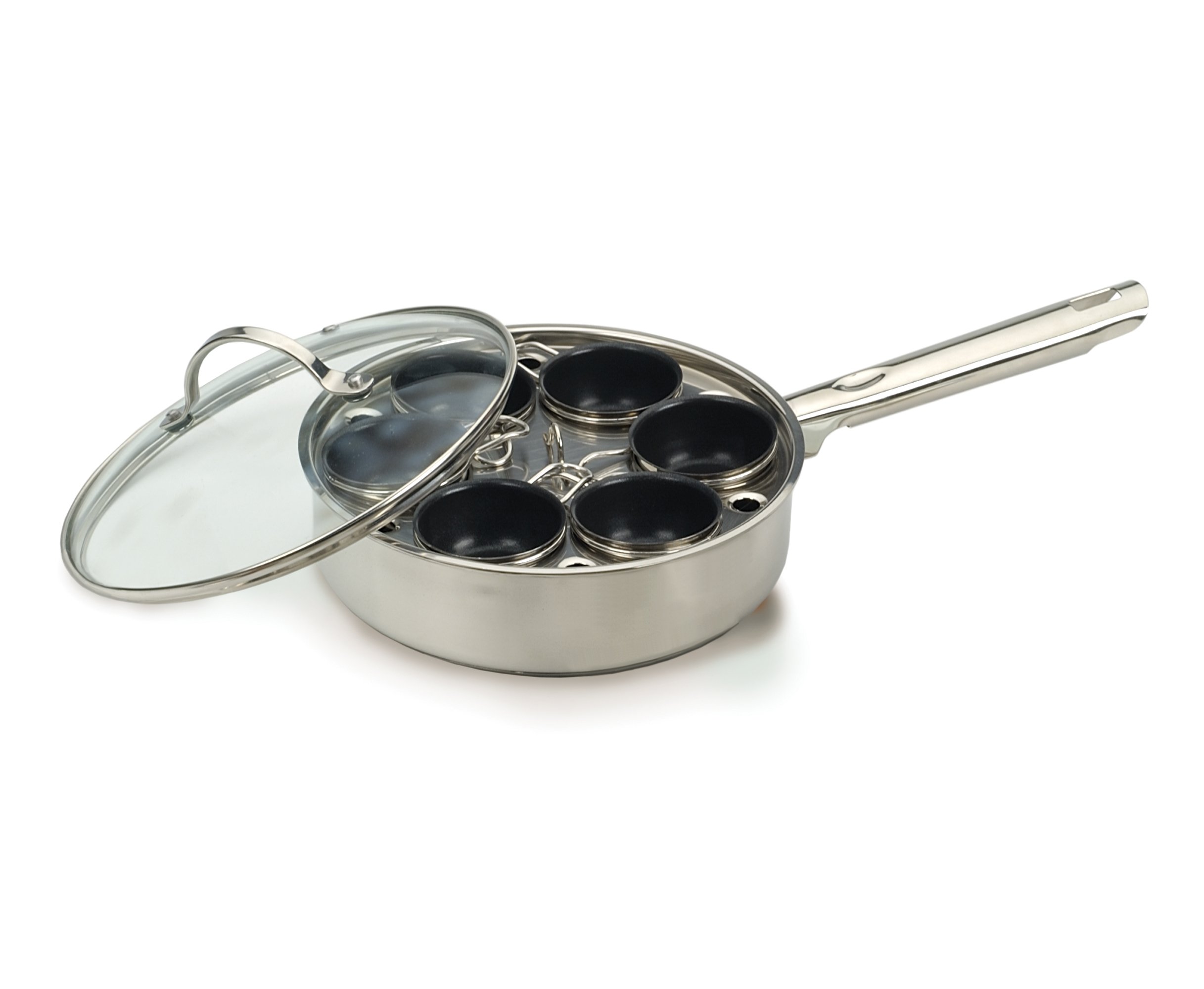 RSVP POACH-6IN Poacher Set, 18/8 Stainless Steel