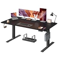VASAGLE Scrivania Elettrica Regolabile in Altezza, 180 x 80 cm